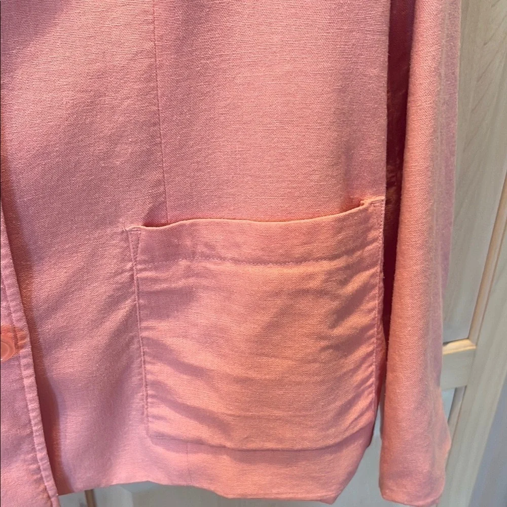 Appleseed's Soft Pink Blazer Women’s Size 18 Petite | Plus Size